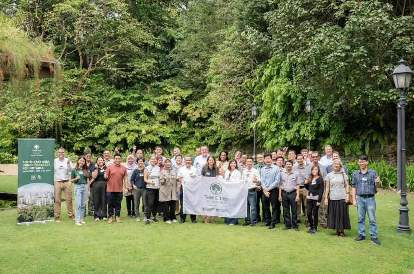 South Asia Tree City of the World team